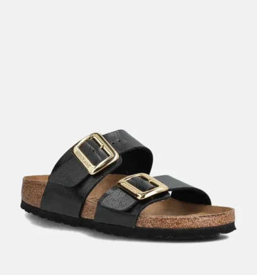 DAMES Birkenstock Slippers zwart