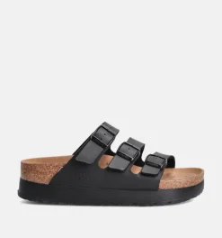 DAMES Birkenstock Slippers zwart