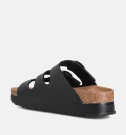 DAMES Birkenstock Slippers zwart