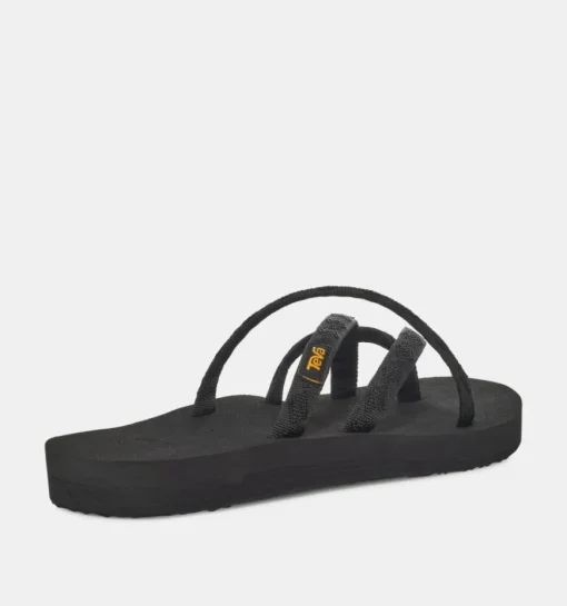 DAMES Teva Slippers zwart