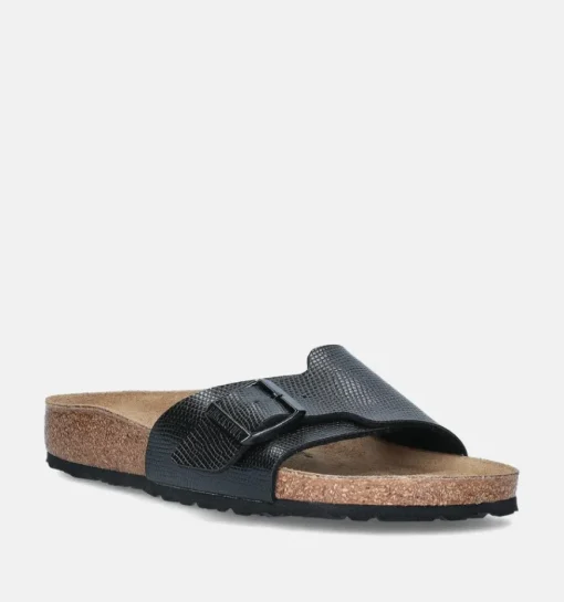 DAMES Birkenstock Slippers zwart