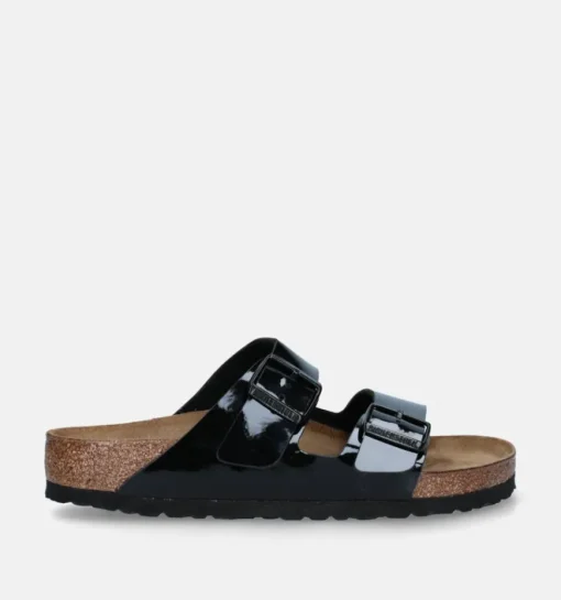 DAMES Birkenstock Slippers zwart