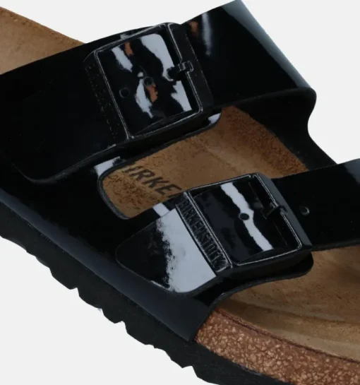 DAMES Birkenstock Slippers zwart