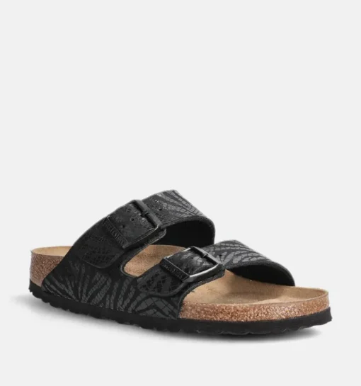 DAMES Birkenstock Slippers zwart