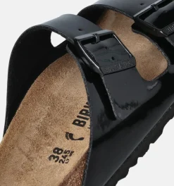 DAMES Birkenstock Slippers zwart
