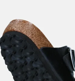 DAMES Birkenstock Slippers zwart