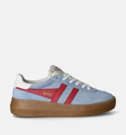 DAMES Gola Sneakers blauw