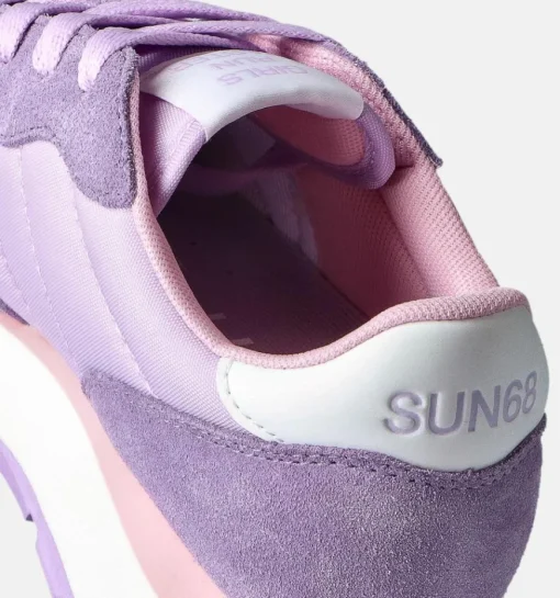 DAMES Sun68 Sneakers paars