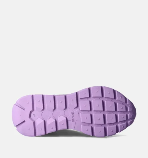 DAMES Sun68 Sneakers paars