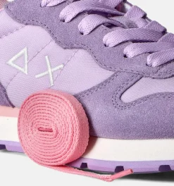 DAMES Sun68 Sneakers paars