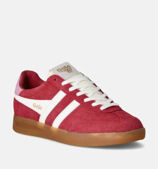 DAMES Gola Sneakers rood