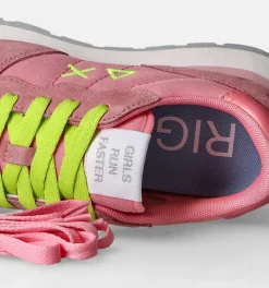 DAMES Sun68 Sneakers roze