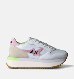 DAMES Sun68 Sneakers wit