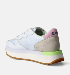 DAMES Sun68 Sneakers wit