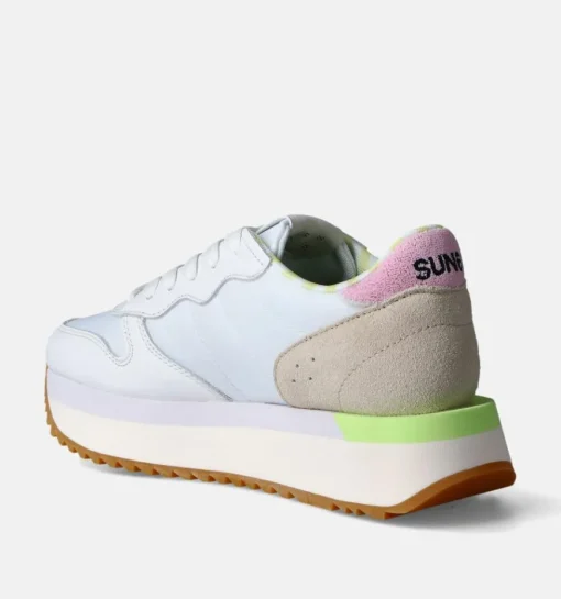DAMES Sun68 Sneakers wit