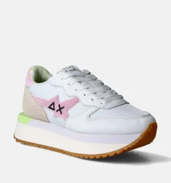 DAMES Sun68 Sneakers wit