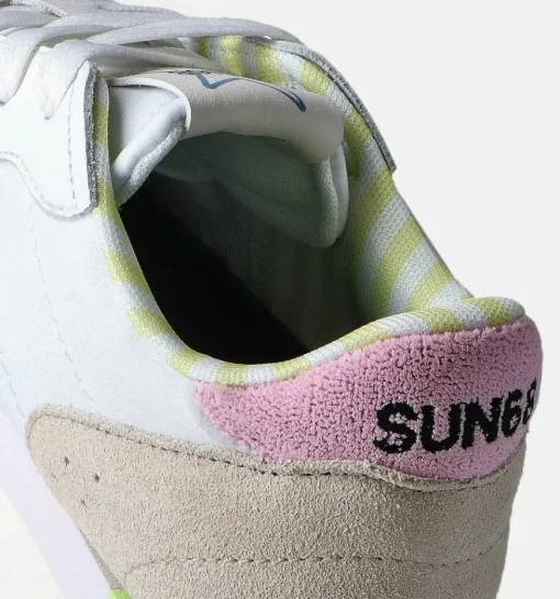DAMES Sun68 Sneakers wit