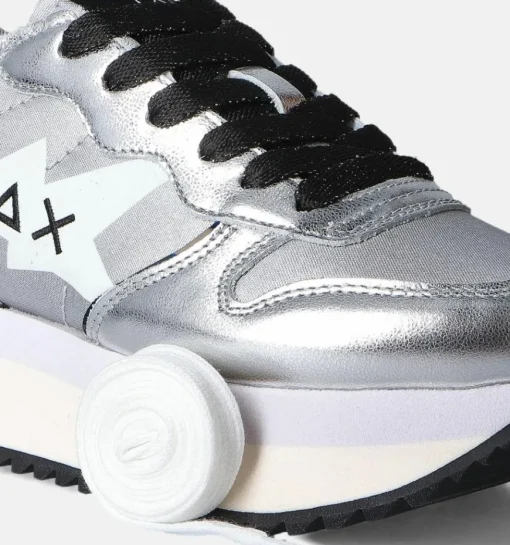 DAMES Sun68 Sneakers zilver