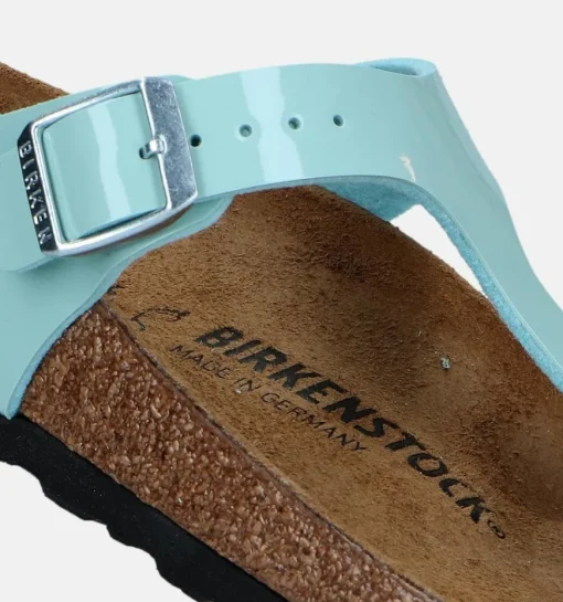 DAMES Birkenstock Teenslippers blauw