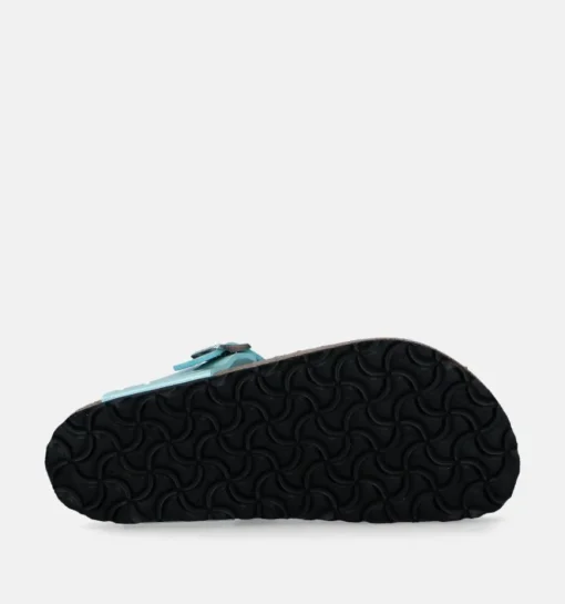 DAMES Birkenstock Teenslippers blauw