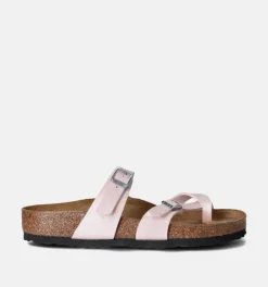 DAMES Birkenstock Teenslippers roze