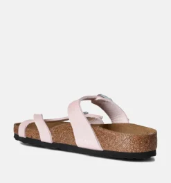 DAMES Birkenstock Teenslippers roze