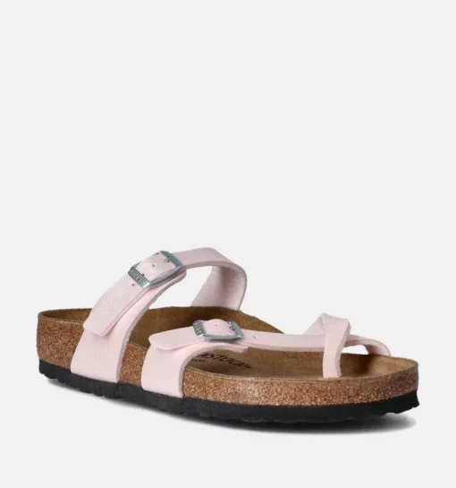 DAMES Birkenstock Teenslippers roze