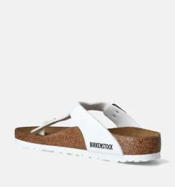 DAMES Birkenstock Teenslippers wit