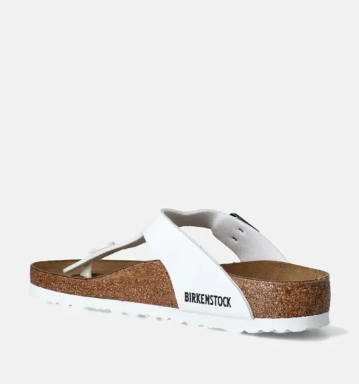 DAMES Birkenstock Teenslippers wit