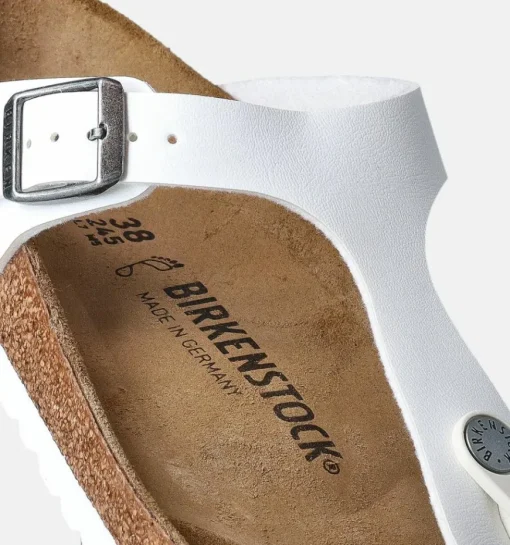 DAMES Birkenstock Teenslippers wit