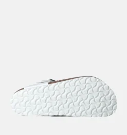 DAMES Birkenstock Teenslippers wit