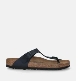 DAMES Birkenstock Teenslippers zwart