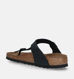 DAMES Birkenstock Teenslippers zwart