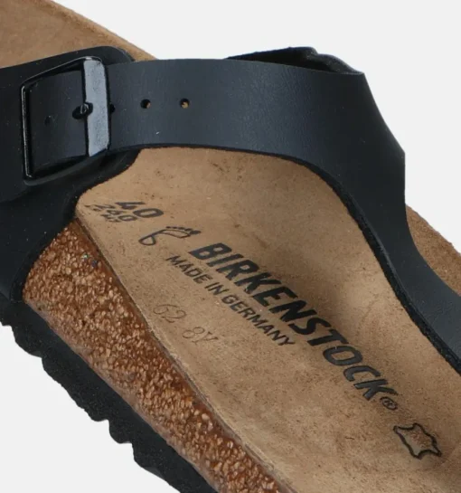 DAMES Birkenstock Teenslippers zwart
