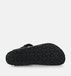 DAMES Birkenstock Teenslippers zwart