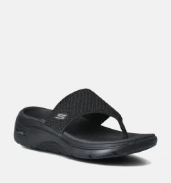 DAMES Skechers Teenslippers