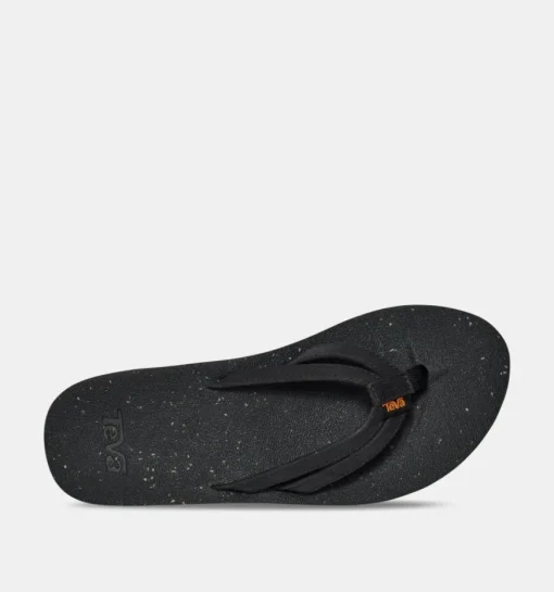 DAMES Teva Teenslippers zwart
