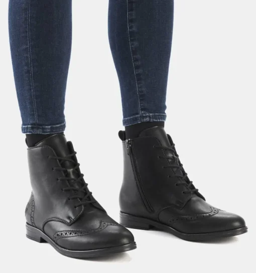 DAMES Rieker Veterlaarsjes