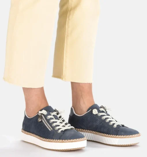 DAMES Rieker Veterschoenen