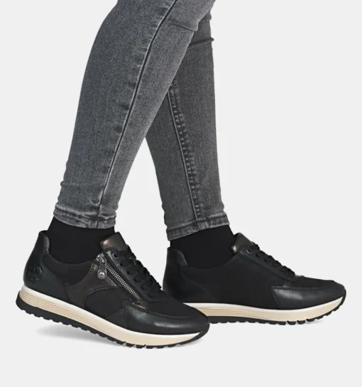 DAMES Rieker Veterschoenen