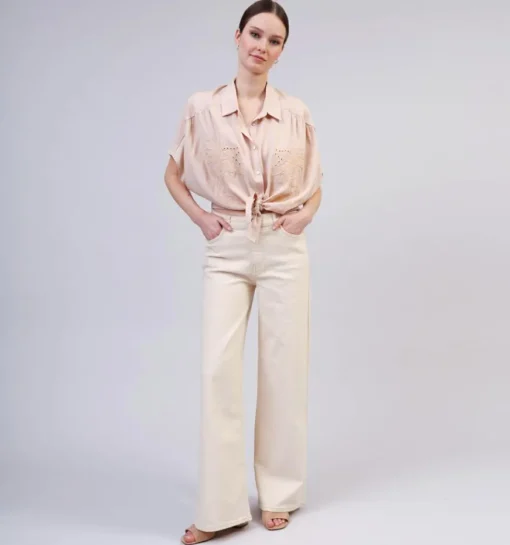 DAMES Pieces Wide leg jeans L32