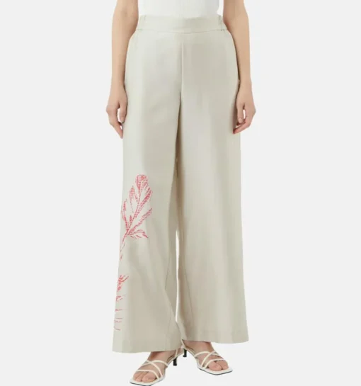 DAMES comma Wijde broek