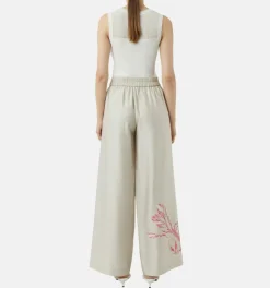 DAMES comma Wijde broek