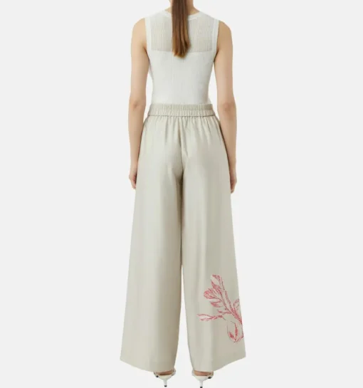 DAMES comma Wijde broek