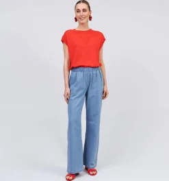 DAMES Minus Wijde broek