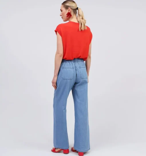 DAMES Minus Wijde broek