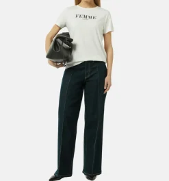 DAMES comma Wijde broek