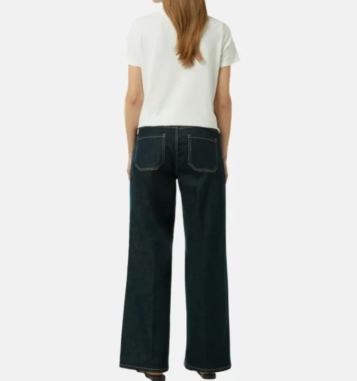 DAMES comma Wijde broek