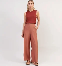 DAMES Minus Wijde broek
