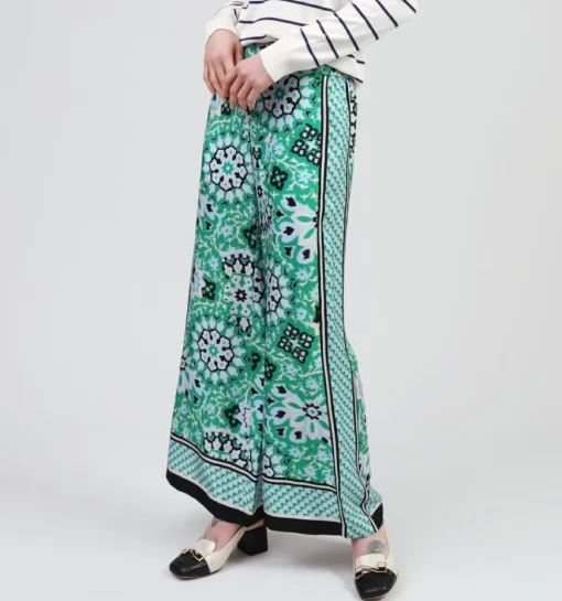 DAMES comma Wijde broek
